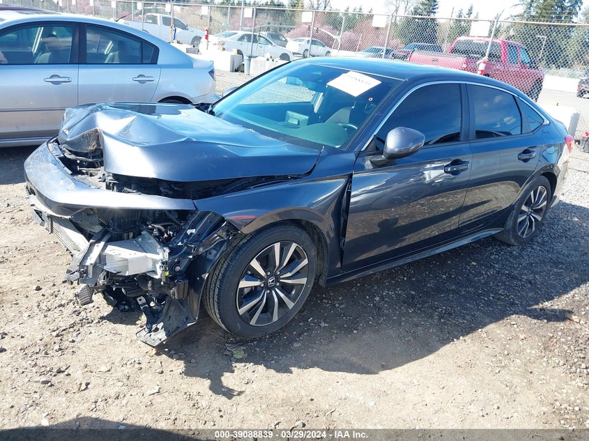 2022 HONDA CIVIC EX - JHMFE1F79NX001893