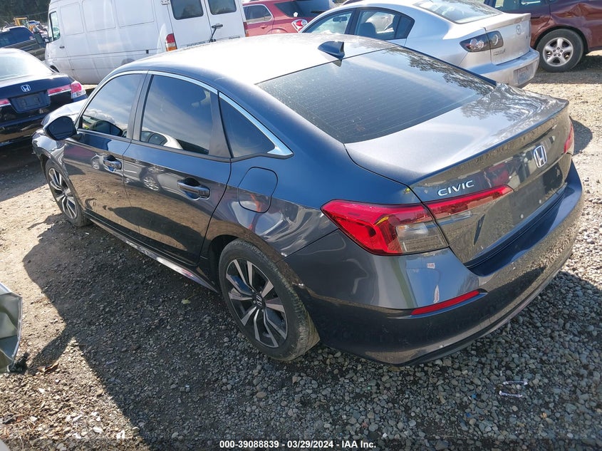 2022 HONDA CIVIC EX - JHMFE1F79NX001893