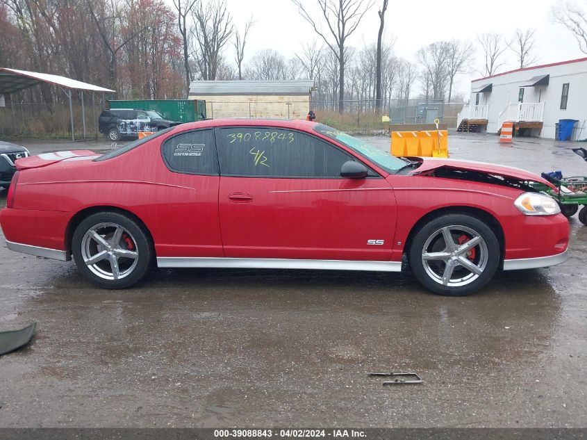 2007 Chevrolet Monte Carlo Ss VIN: 2G1WL16C379329244 Lot: 39088843