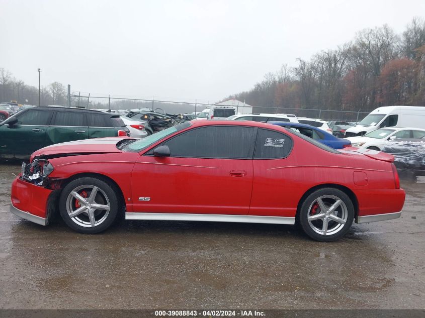 2007 Chevrolet Monte Carlo Ss VIN: 2G1WL16C379329244 Lot: 39088843