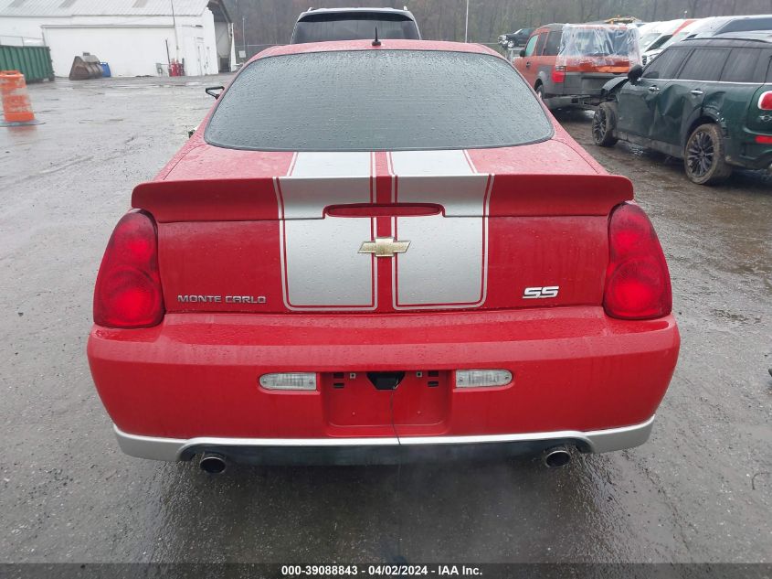 2007 Chevrolet Monte Carlo Ss VIN: 2G1WL16C379329244 Lot: 39088843