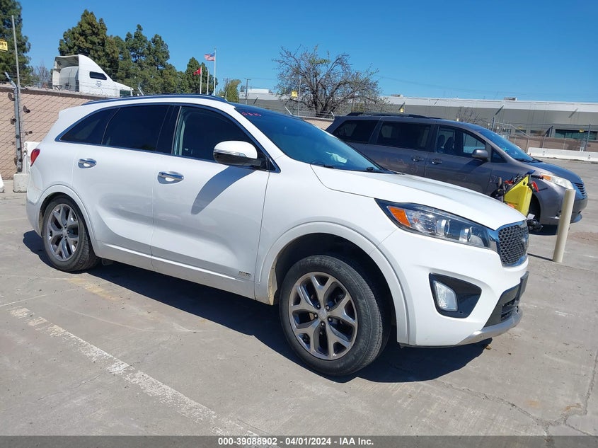 VIN 5XYPKDA57HG220199 2017 KIA SORENTO 3.3L SX