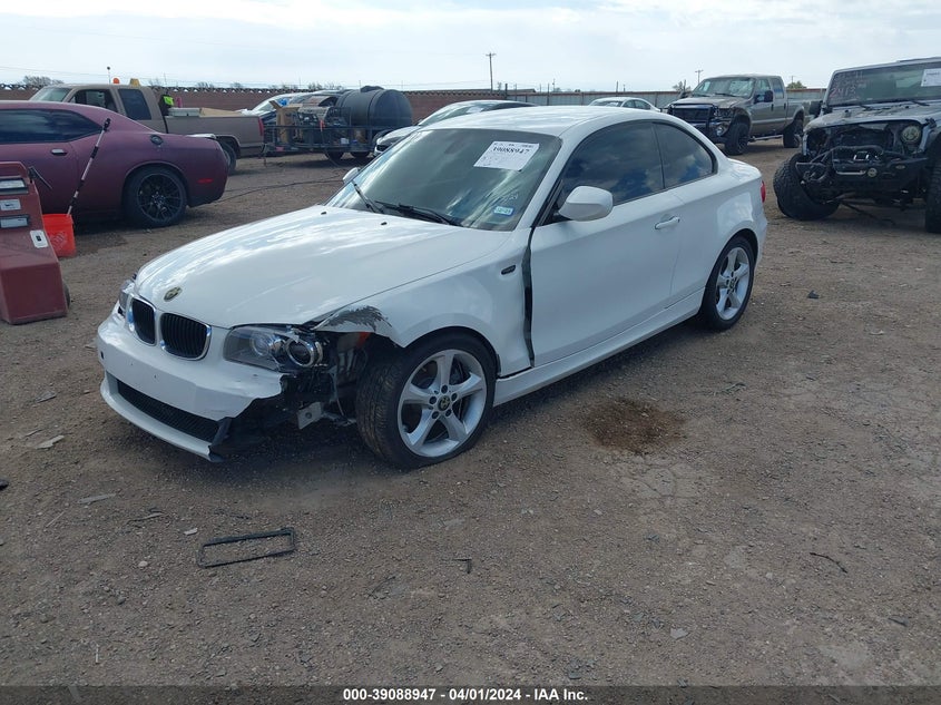 2011 BMW 128I VIN: WBAUP7C5XBVP21295 Lot: 39088947