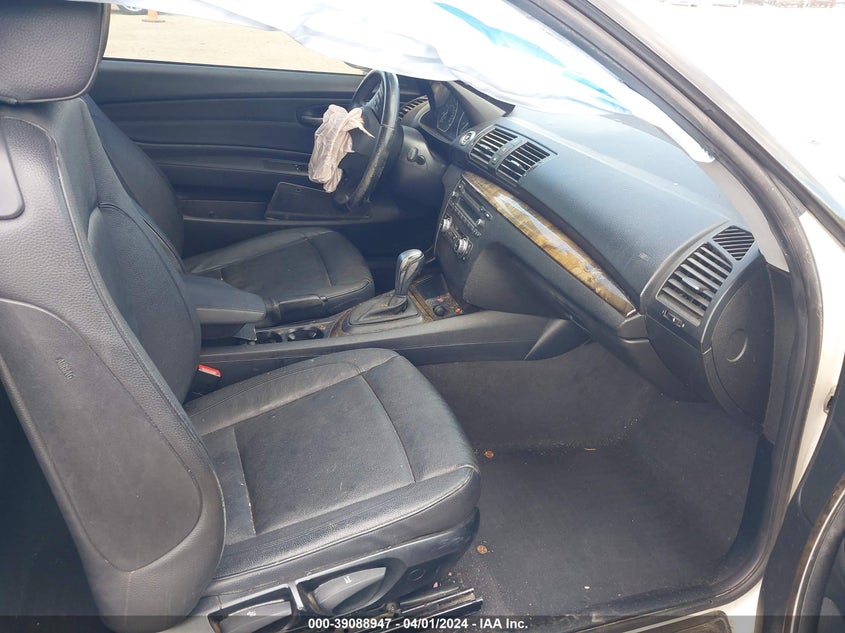 2011 BMW 128I VIN: WBAUP7C5XBVP21295 Lot: 39088947