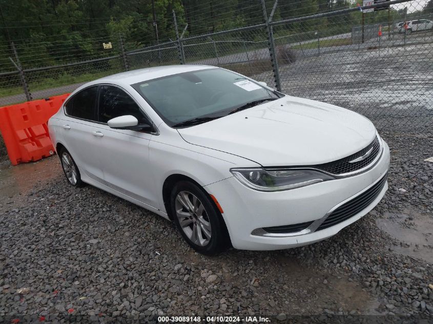 2016 Chrysler 200 Limited VIN: 1C3CCCAB4GN152886 Lot: 39089148