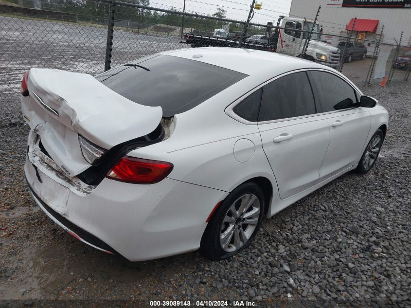 2016 Chrysler 200 Limited VIN: 1C3CCCAB4GN152886 Lot: 39089148