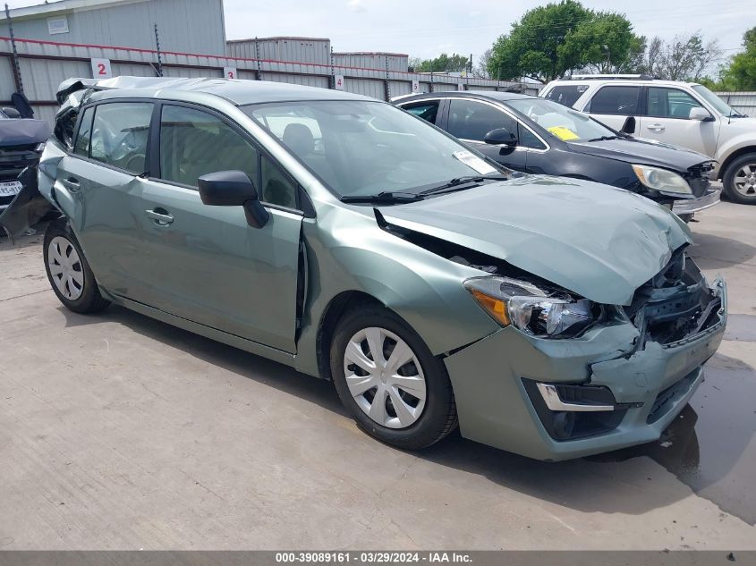 2015 SUBARU IMPREZA 2.0I - JF1GPAA64FH219403