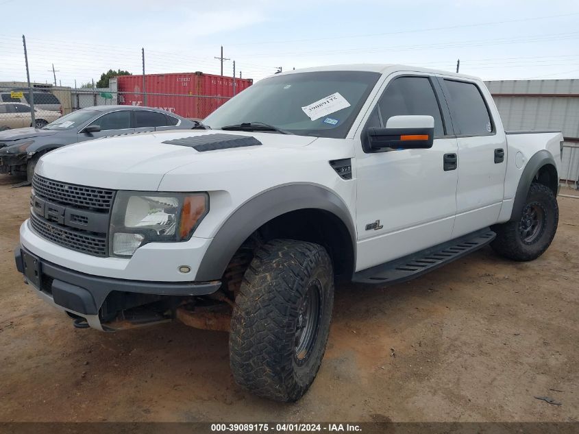 2012 Ford F-150 Svt Raptor VIN: 1FTFW1R62CFB64048 Lot: 39089175