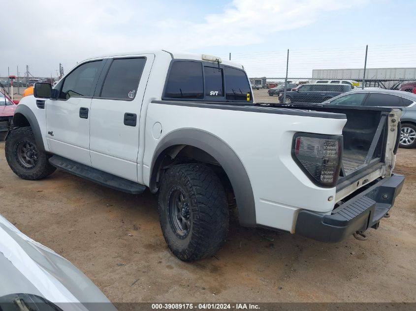 2012 Ford F-150 Svt Raptor VIN: 1FTFW1R62CFB64048 Lot: 39089175