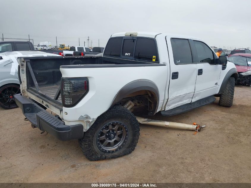 2012 Ford F-150 Svt Raptor VIN: 1FTFW1R62CFB64048 Lot: 39089175