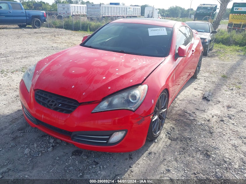 2010 Hyundai Genesis VIN: KMHHU6KH8AU041950 Lot: 39089214