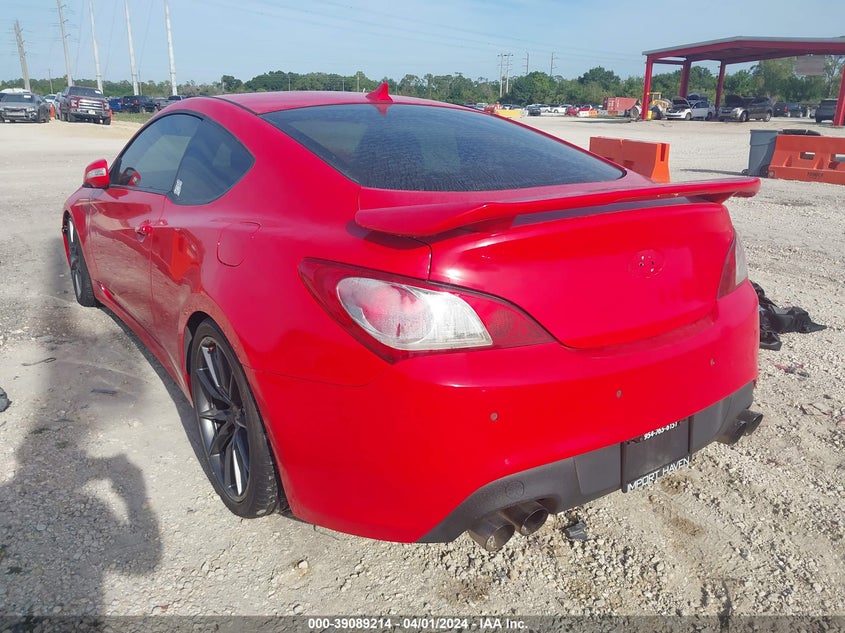 2010 Hyundai Genesis VIN: KMHHU6KH8AU041950 Lot: 39089214