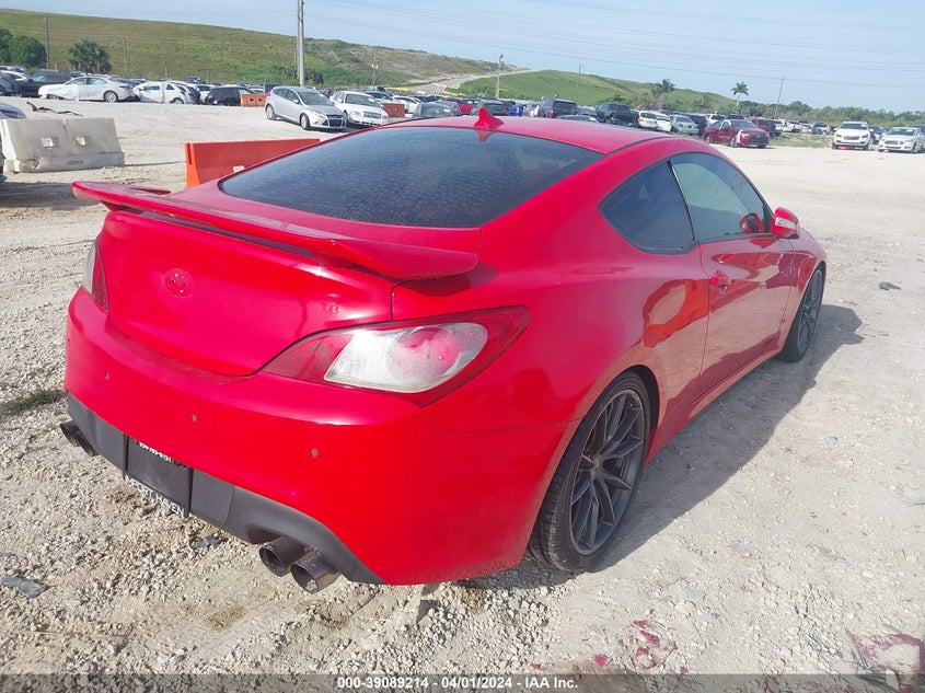 2010 Hyundai Genesis VIN: KMHHU6KH8AU041950 Lot: 39089214