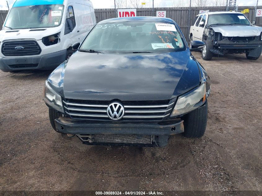 1VWAP7A32CC071184 2012 Volkswagen Passat 2.5L S