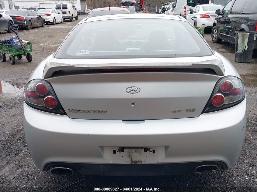 KMHHN66F88U268605 2008 Hyundai Tiburon Gt/Gt Limited/Se