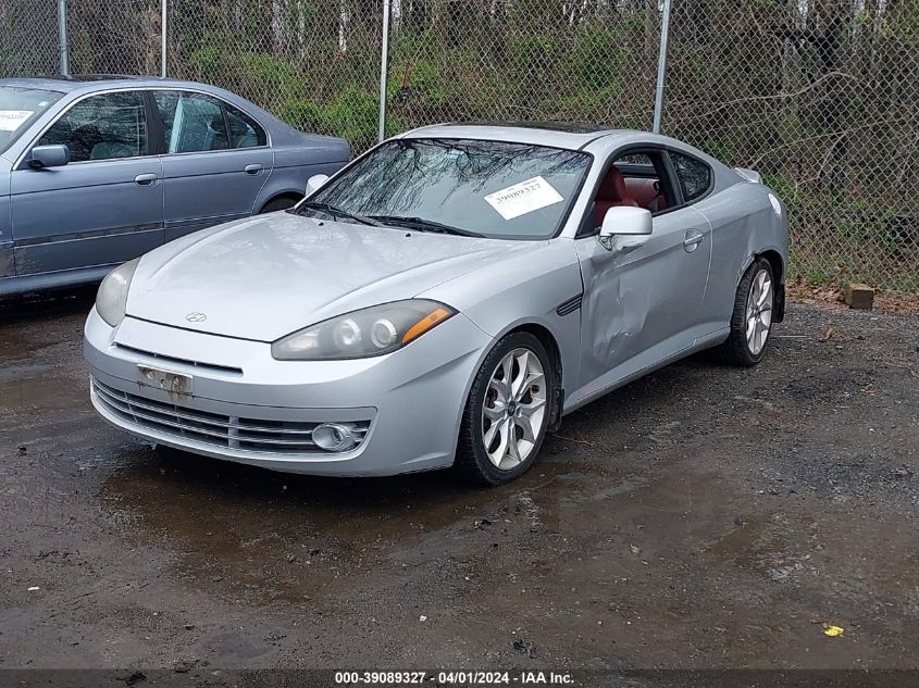 KMHHN66F88U268605 2008 Hyundai Tiburon Gt/Gt Limited/Se