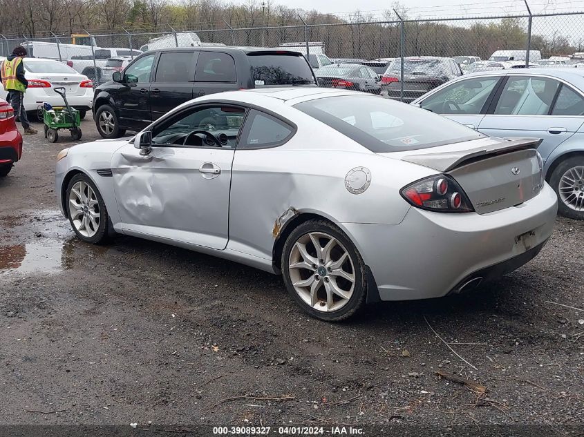 KMHHN66F88U268605 2008 Hyundai Tiburon Gt/Gt Limited/Se