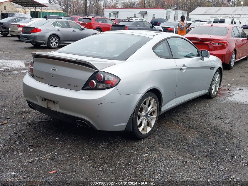 KMHHN66F88U268605 2008 Hyundai Tiburon Gt/Gt Limited/Se