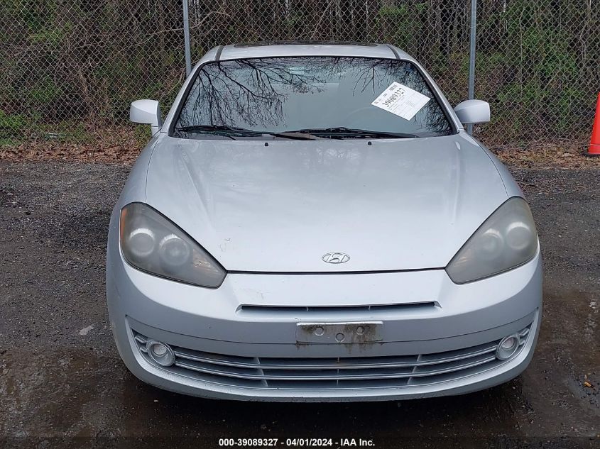 KMHHN66F88U268605 2008 Hyundai Tiburon Gt/Gt Limited/Se