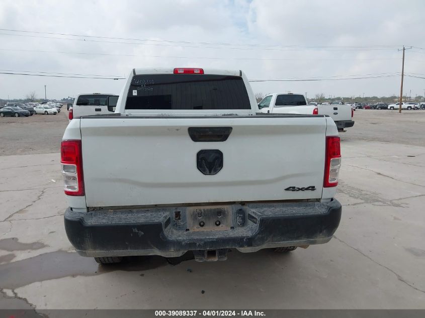 2023 Ram 2500 Tradesman 4X4 6'4 Box VIN: 3C6UR5CL6PG565795 Lot: 39089337