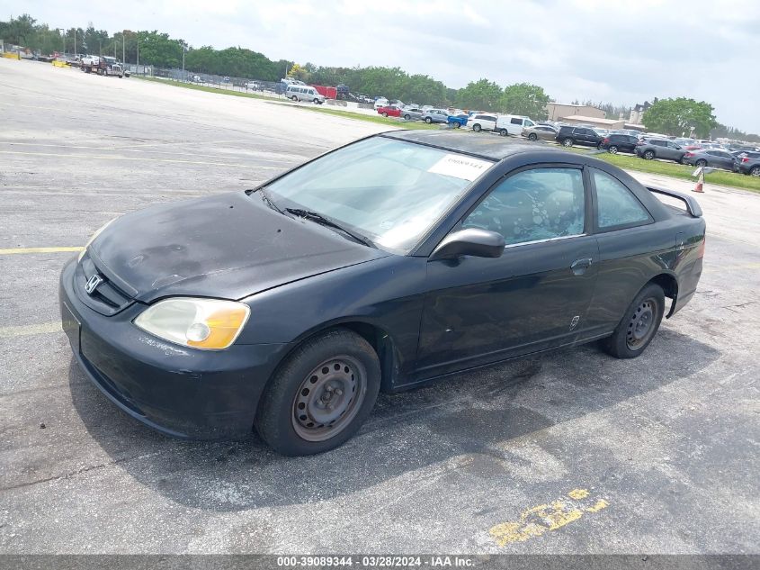 1HGEM22662L005004 | 2002 HONDA CIVIC