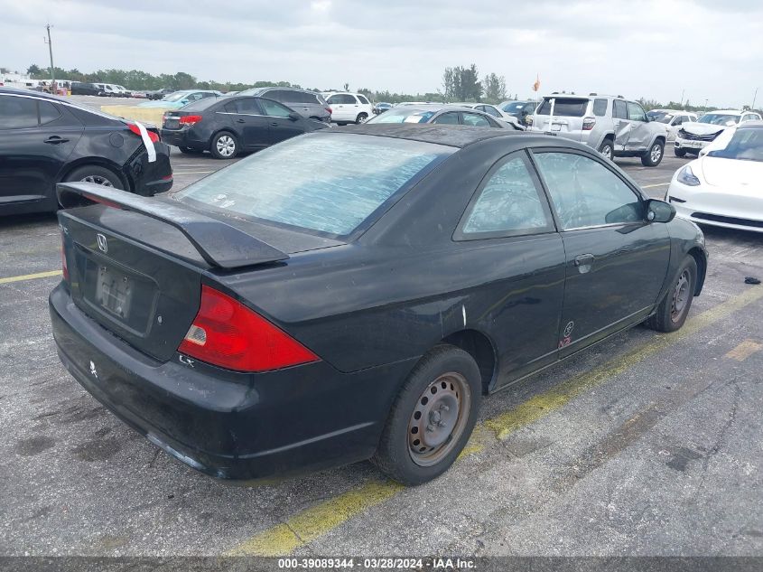 1HGEM22662L005004 | 2002 HONDA CIVIC