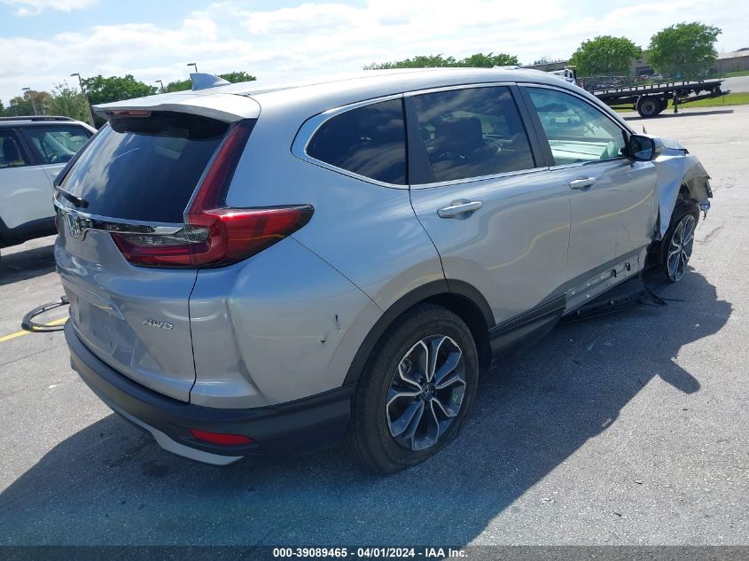 2022 HONDA CR-V EX - 2HKRW2H51NH655313