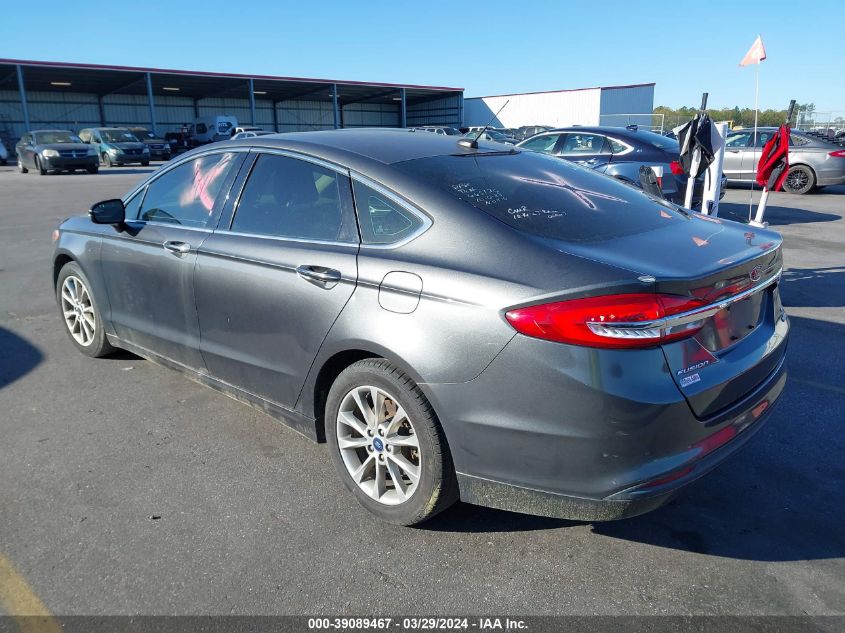 3FA6P0HD0HR307134 | 2017 FORD FUSION