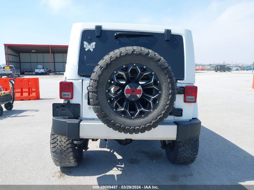 2018 Jeep Wrangler Jk Unlimited Sahara 4X4 VIN: 1C4HJWEG7JL852516 Lot: 39089487