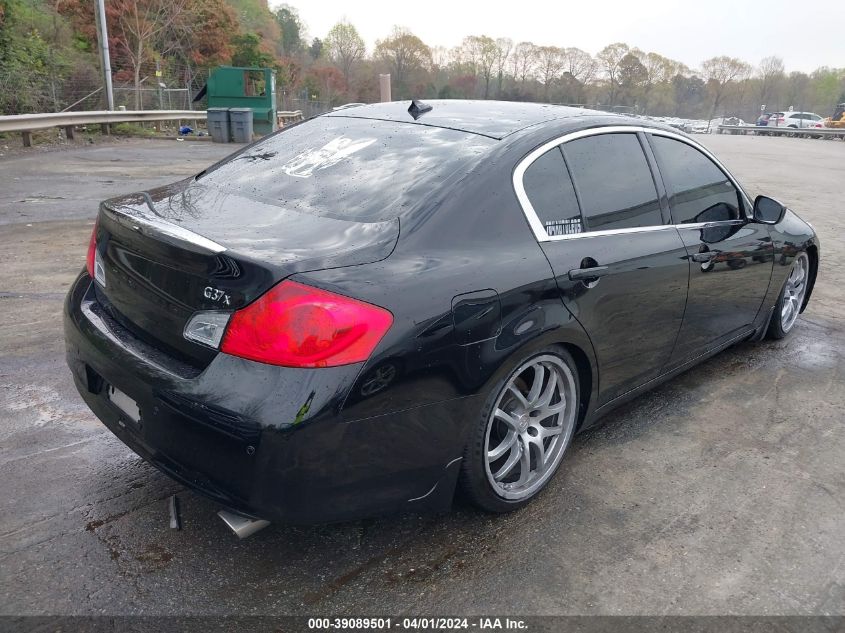 2013 Infiniti G37X VIN: JN1CV6AR7DM357630 Lot: 39089501