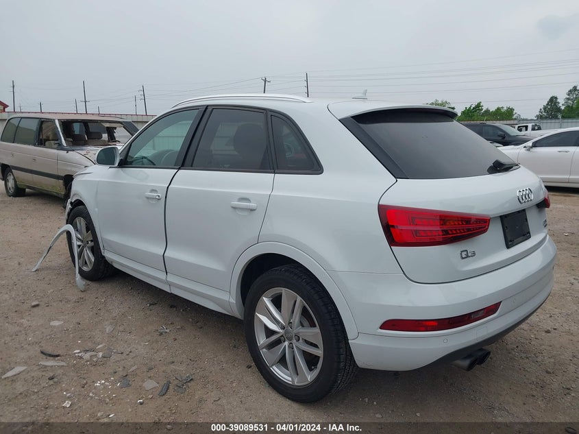 2017 Audi Q3 2.0T Premium VIN: WA1ECCFS5HR016896 Lot: 39089531