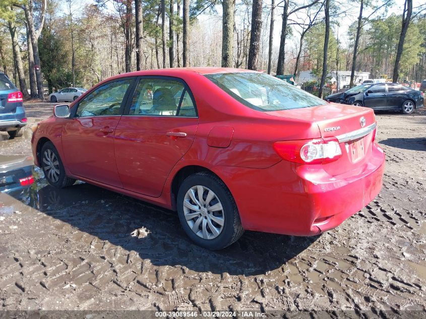 2T1BU4EE3DC959221 | 2013 TOYOTA COROLLA