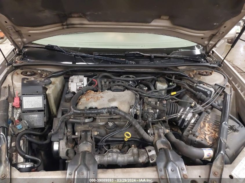 2G1WF52E839303531 | 2003 CHEVROLET IMPALA