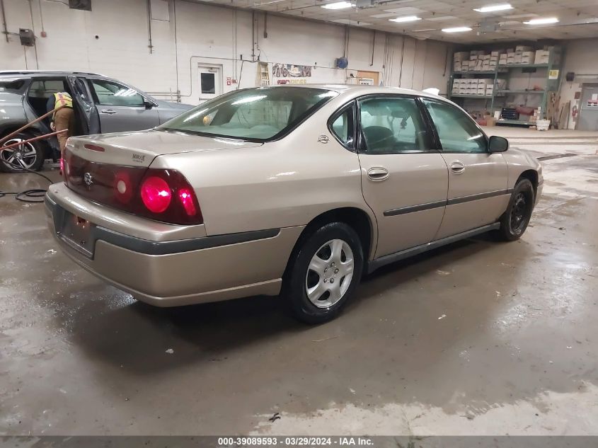 2G1WF52E839303531 | 2003 CHEVROLET IMPALA