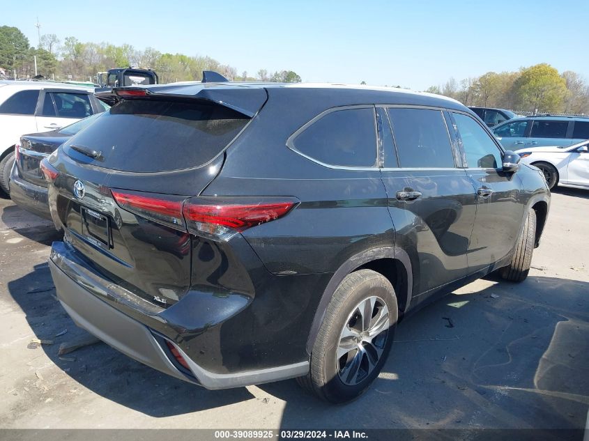 2022 Toyota Highlander Xle VIN: 5TDGZRAH3NS549161 Lot: 73830594