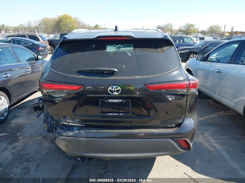 2022 Toyota Highlander Xle VIN: 5TDGZRAH3NS549161 Lot: 73830594