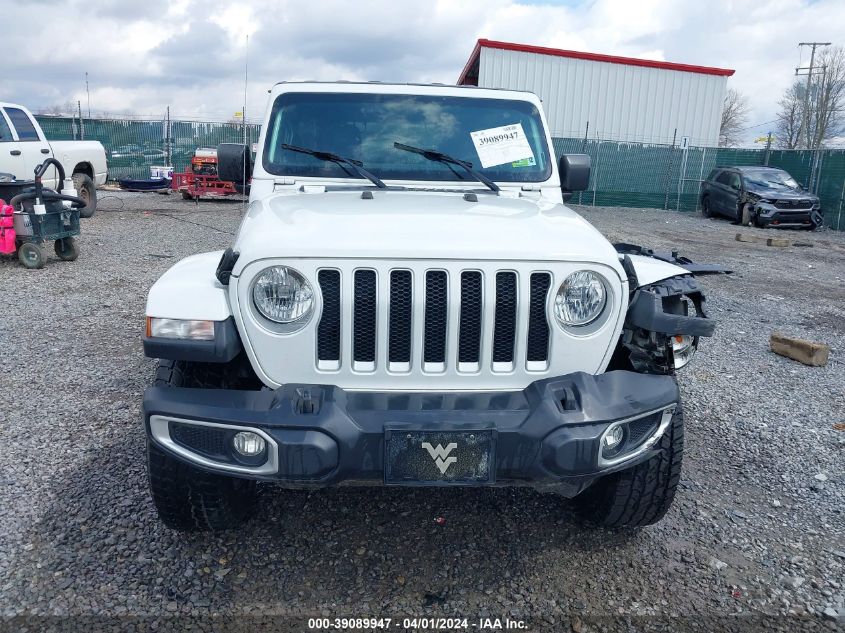 2019 Jeep Wrangler Unlimited Sahara 4X4 VIN: 1C4HJXEN2KW600483 Lot: 39089947