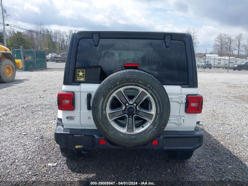 2019 Jeep Wrangler Unlimited Sahara 4X4 VIN: 1C4HJXEN2KW600483 Lot: 39089947