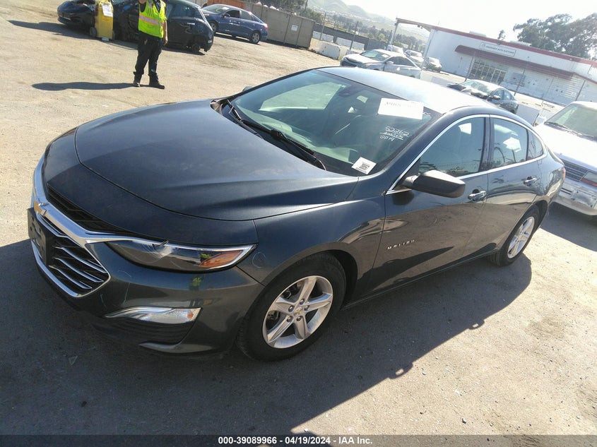 VIN 1G1ZC5ST7KF135973 2019 CHEVROLET MALIBU 1FL