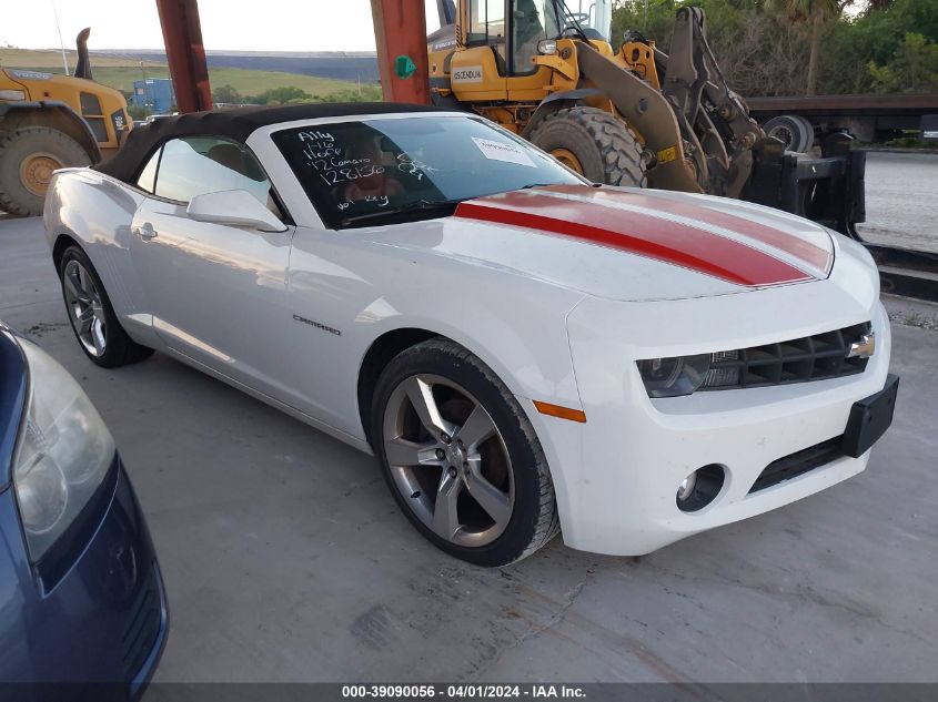 2012 Chevrolet Camaro 2Lt VIN: 2G1FC3D38C9128156 Lot: 39090056