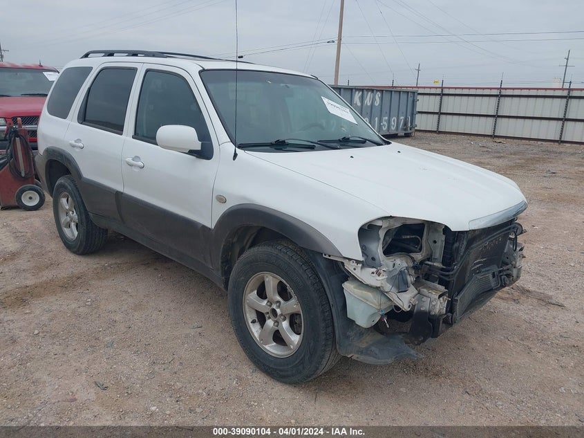 2006 Mazda Tribute S VIN: 4F2YZ06176KM08307 Lot: 39090104