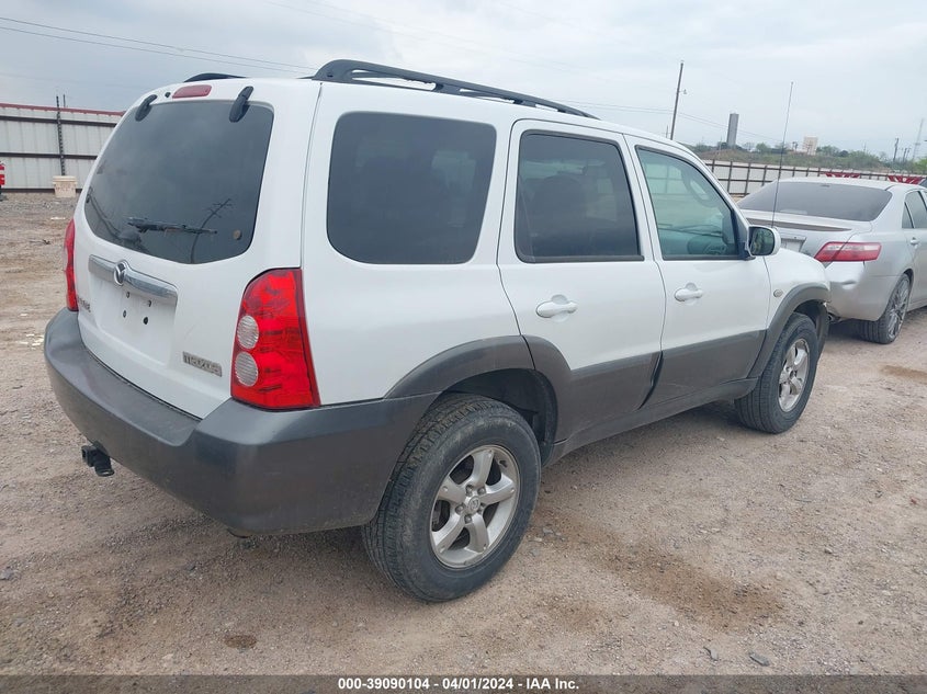 2006 Mazda Tribute S VIN: 4F2YZ06176KM08307 Lot: 39090104