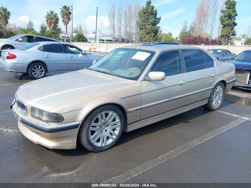 WBAGJ8326WDM14440 1998 BMW 740Il