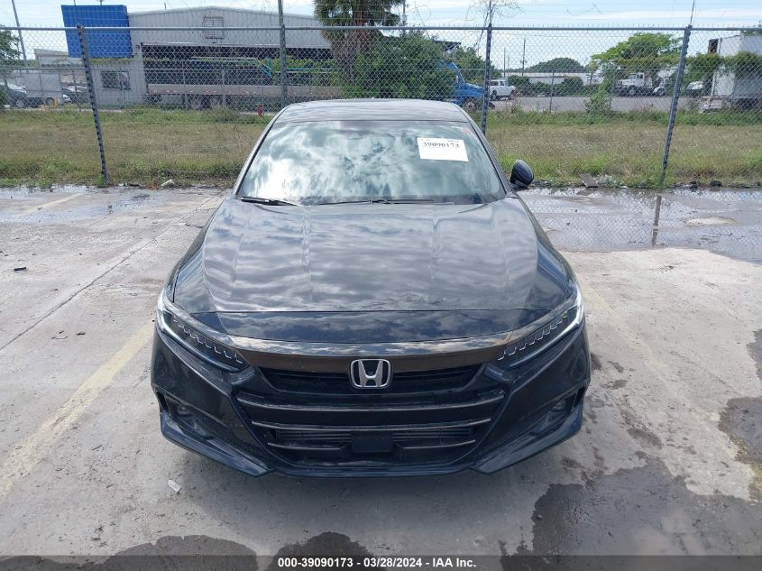 1HGCV1F34NA103205 | 2022 HONDA ACCORD