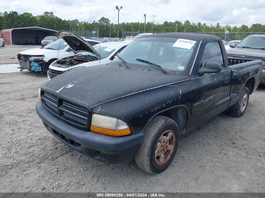 1B7FL26P41S206039 | 2001 DODGE DAKOTA