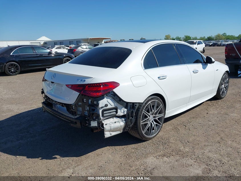 VIN W1KAF8HB3PR126775 2023 MERCEDES-BENZ AMG C 43 43 AMG