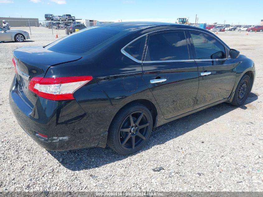 2015 Nissan Sentra S VIN: 3N1AB7AP8FY226887 Lot: 39090514