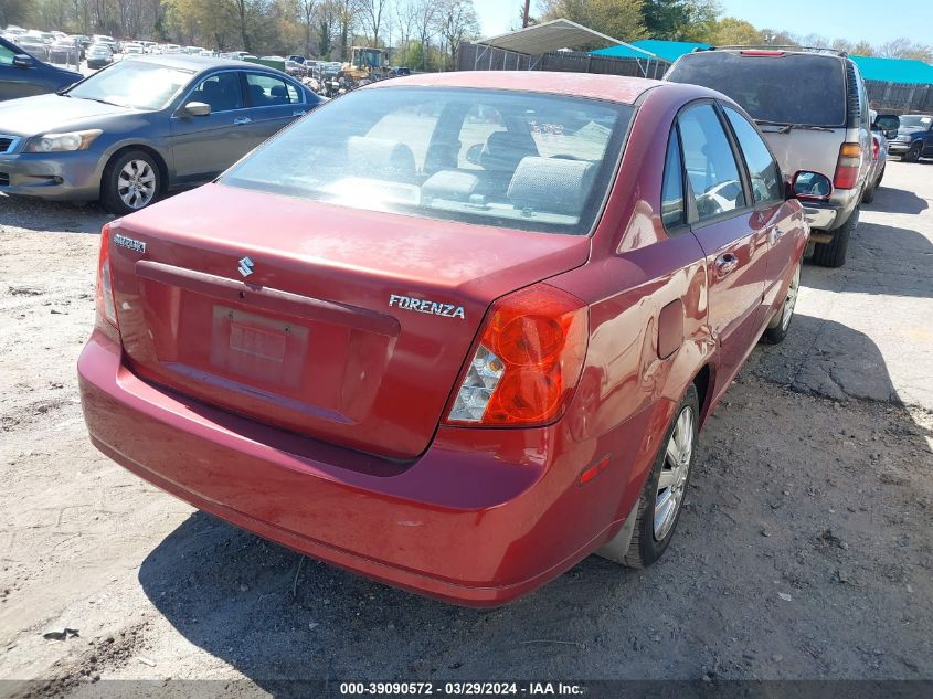 2007 Suzuki Forenza Convenience VIN: KL5JD56Z17K642291 Lot: 39090572