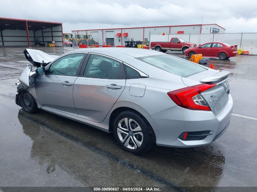 2016 Honda Civic Lx VIN: 19XFC2F55GE010136 Lot: 39090657