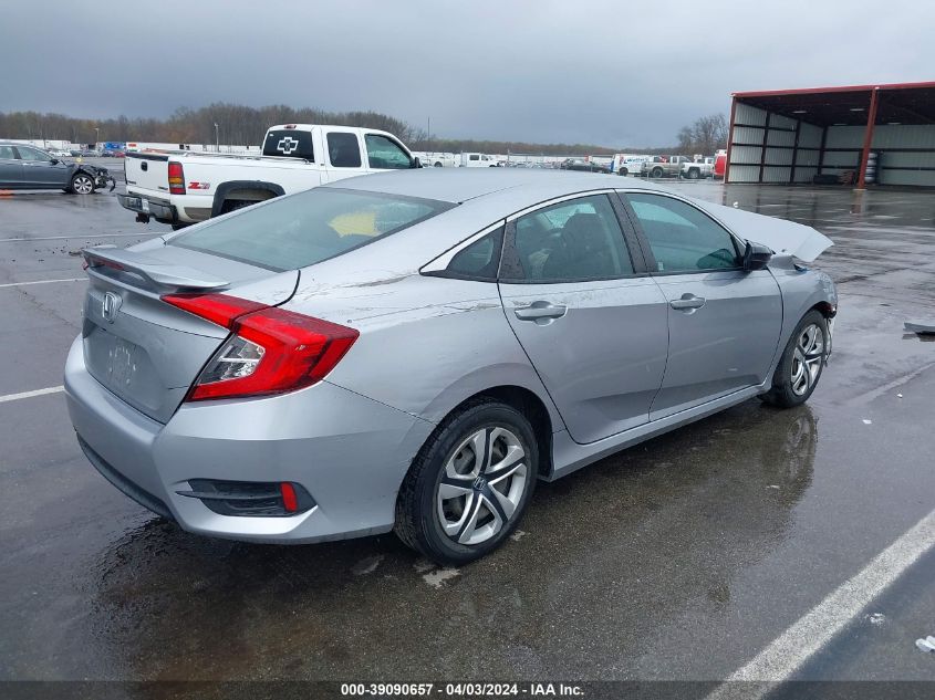 2016 Honda Civic Lx VIN: 19XFC2F55GE010136 Lot: 39090657